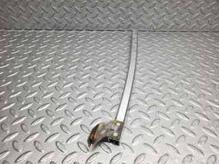 W123 rear right door chrome window channel used OEM