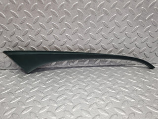 W126 rear left door interior trim green used OEM
