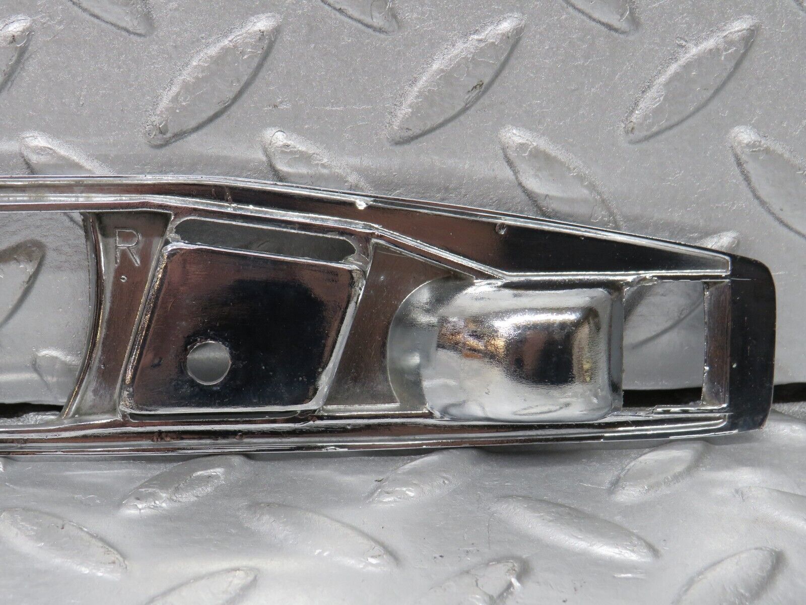 39127 Mercedes-Benz R107 500SL Interior Door Handle Chrome Surround Right