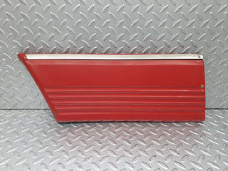 W126 Coupe rear right fender wing lower moulding trim used OEM