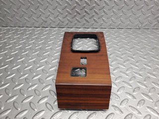 W123 centre console wood panel used OEM