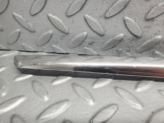 W126 Coupe door window chrome trim left side used OEM