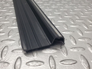W123 Coupe door sill trim black right side used OEM