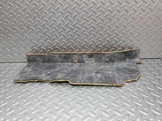 R129 SL rear floor cross member mat carpet beige used OEM