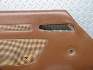 R107 SL door card brown left side used OEM