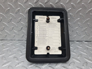 W123 Coupe fuse box cover lid used OEM
