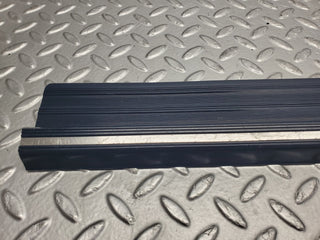 W123 front right door sill trim blue used OEM