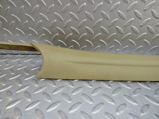 R107 SL a pillar cover trim left side beige used OEM
