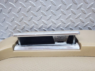W126 rear left door card beige used OEM