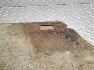 W124 Cabriolet centre console carpet right side beige used OEM