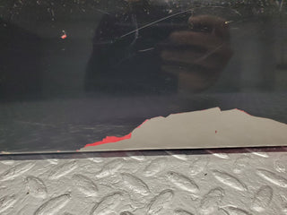 R129 SL left door lower moulding trim used OEM