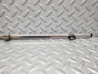 W123 Wagon rear left door chrome moulding trim used OEM
