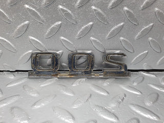 41699 Mercedes-Benz W124 200E Trunk Badge Emblem