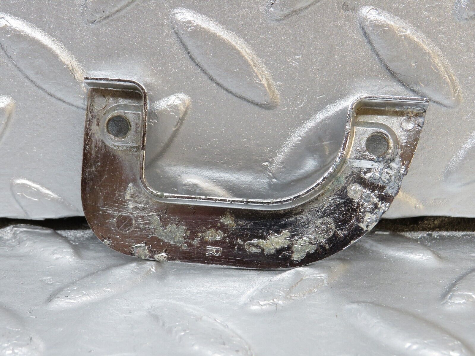 40035 Mercedes-Benz R107 350SL Interior Door Chrome Latch Trim Right