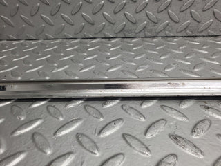 W126 Coupe rear window chrome trim right side used OEM