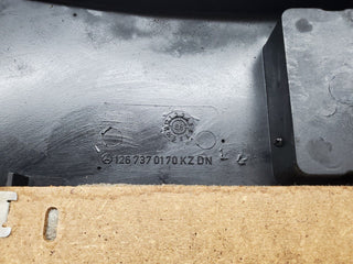 W126 rear left door card beige used OEM