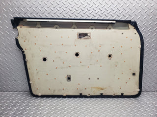 W123 front right door card blue used OEM