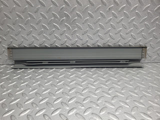 W124 Wagon rear right door sill trim gray used OEM
