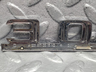 W201 Baby Benz trunk badge emblem used OEM