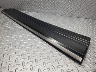 W126 Coupe left door lower moulding trim used OEM