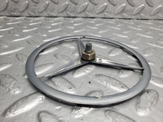 W123 trunk boot lid emblem used OEM