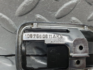 W108 door opener chrome frame right used OEM