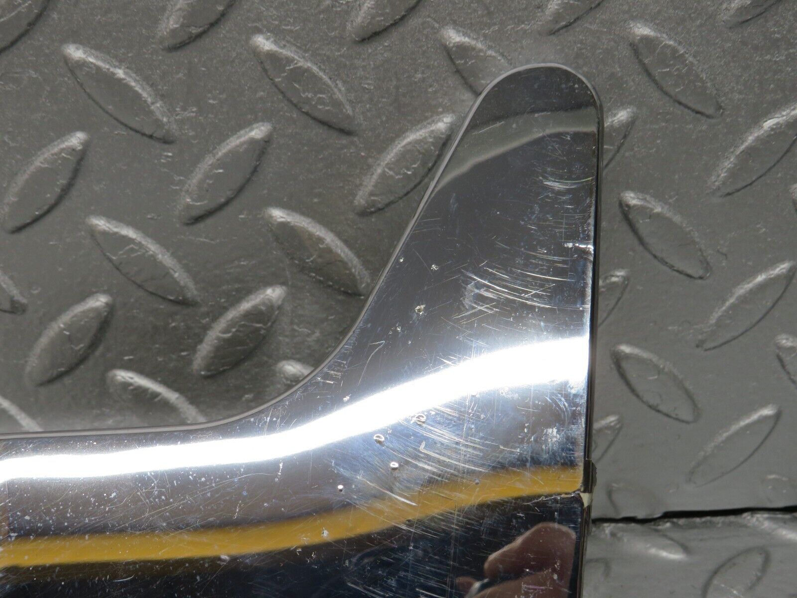 40162 Mercedes-Benz R107 350SL Seat Hinge Chrome Cover 1079131428