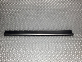 W123 Coupe door sill trim black right side used OEM