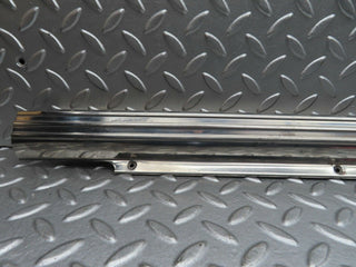 R107 SL left door sill chrome used OEM