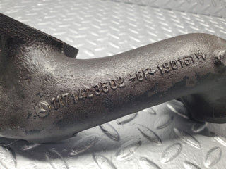 W126 Coupe exhaust manifold left used OEM
