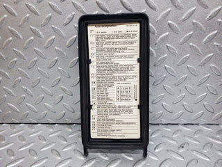 W124 fuse box used OEM