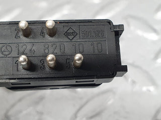 W124 rear windscreen defroster switch used OEM