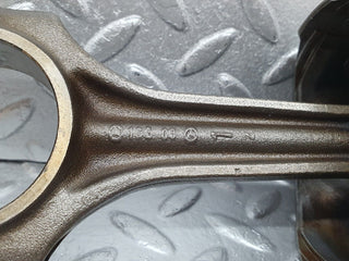 W123 Coupe piston with connecting rod used OEM
