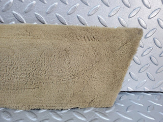 W126 front left door sill carpet beige used OEM