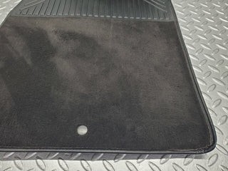 W201 Baby Benz front right floor carpet black used OEM