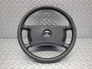 W201 Baby Benz leather steering wheel used OEM