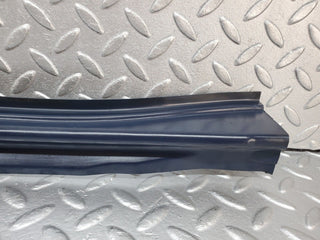 R129 SL left door sill trim blue used OEM