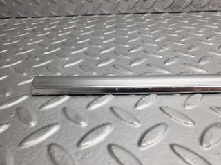W123 rear right door chrome moulding trim used OEM