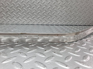 W123 Coupe chrome roof trim cladding left side used OEM