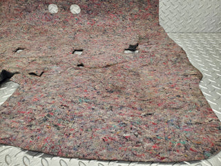 W124 Cabriolet rear seat floor insulation used OEM