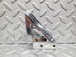 R107 SL right wing mirror triangle chrome bracket used OEM