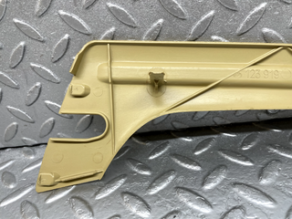 W123 front right seat cover trim beige used OEM