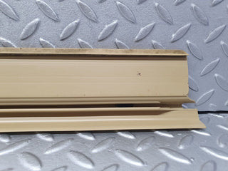 W123 Coupe left door sill trim beige used OEM