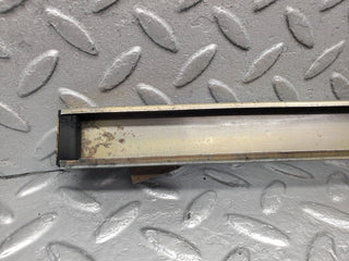 W123 Coupe rear left window channel used OEM