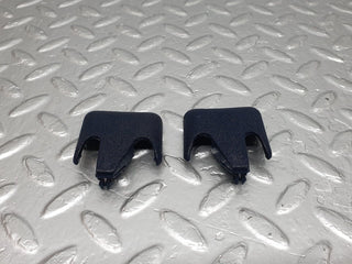 42906 Mercedes-Benz W201 190 2.0L Front Seat Rail Trim Cover Blue 1246842118 1246842218