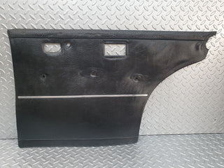 W108 rear right door card black used OEM