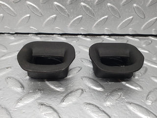 41878 Mercedes-Benz W202 C200 Front Door Check Strap Rubber Seal 2x 2027272430