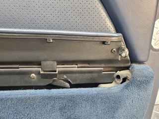 R129 SL right door card blue used OEM