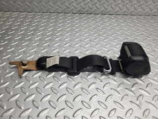 W126 Coupe rear left seat belt with buckle used OEM