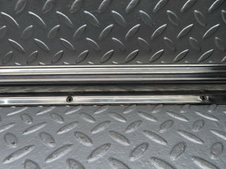 R107 SL left door sill chrome used OEM